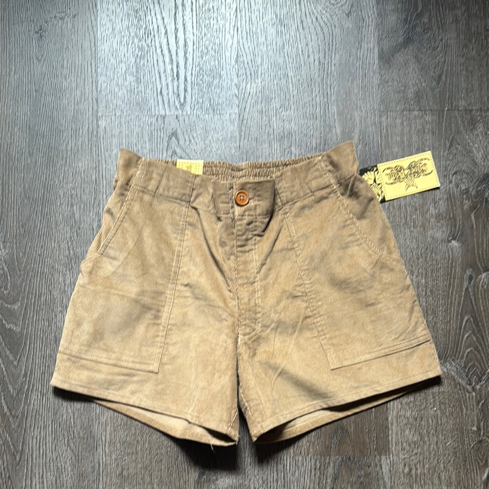 Tan Corduroy Men’s Shorts